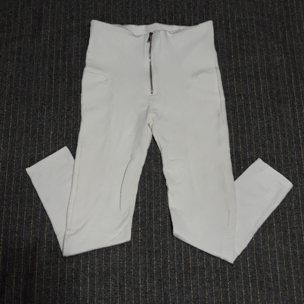 🍂4 for $10🍂 White Moto Leggings
